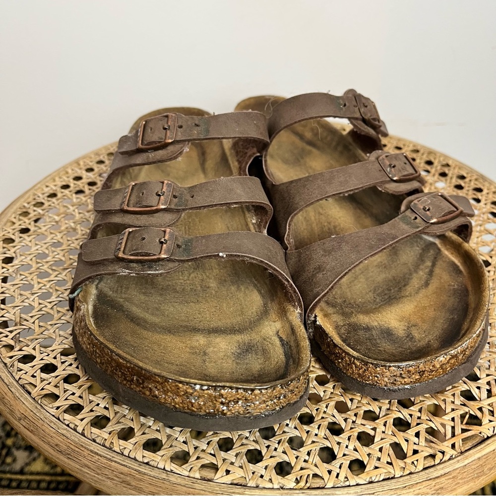 Birkenstock Florida vegan leather sandals